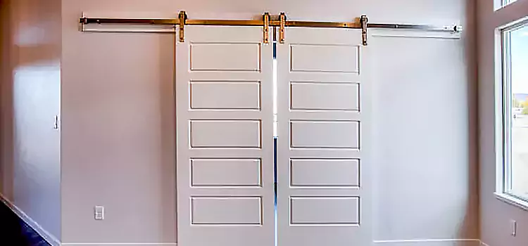 Glass Barn Door with Installation Hardware Kit Atascadero