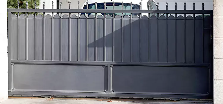 Metal Driveway Gate Installation Atascadero